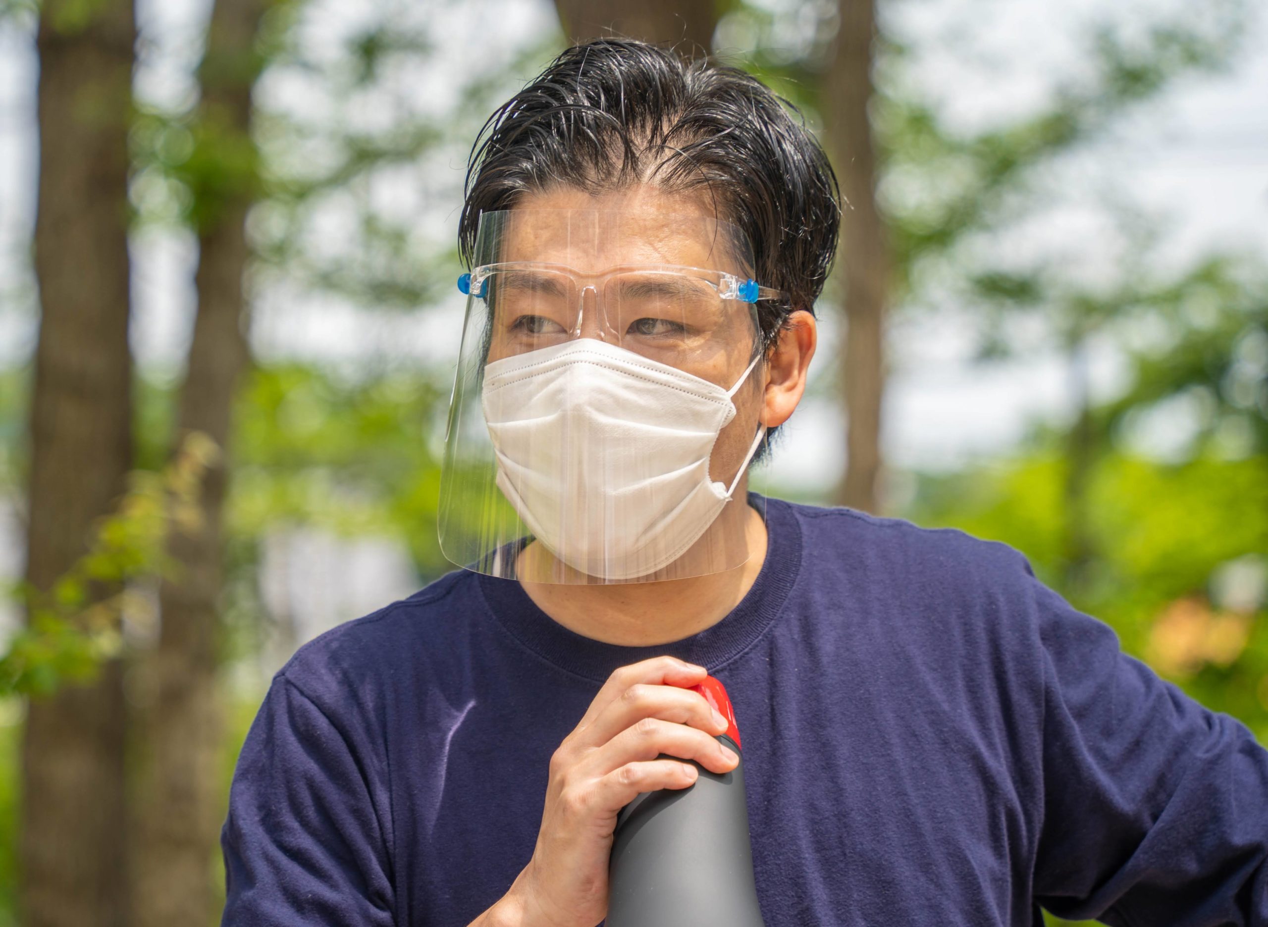 狭山茶について話している様子　©書と茶